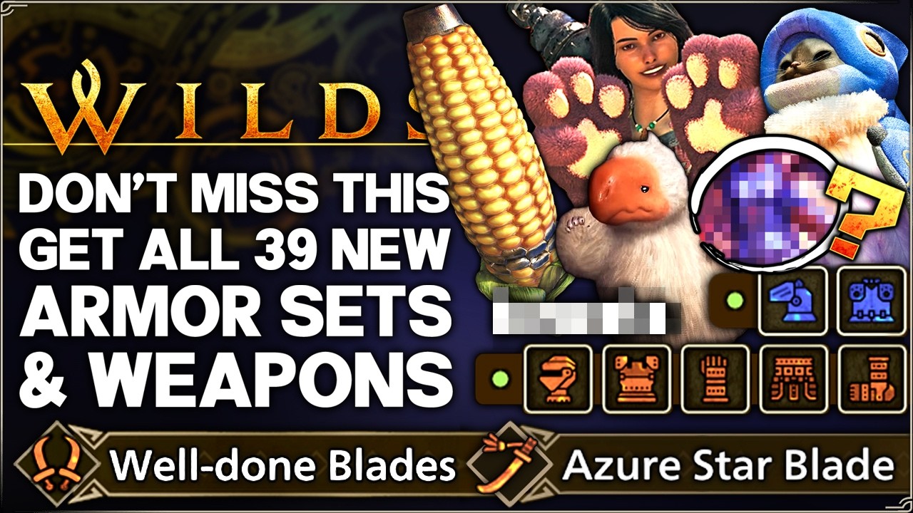Monster Hunter Wilds - 43 IMPORTANT Event Quests You NEED to Do - Best New Weapons & Armor Guide!
