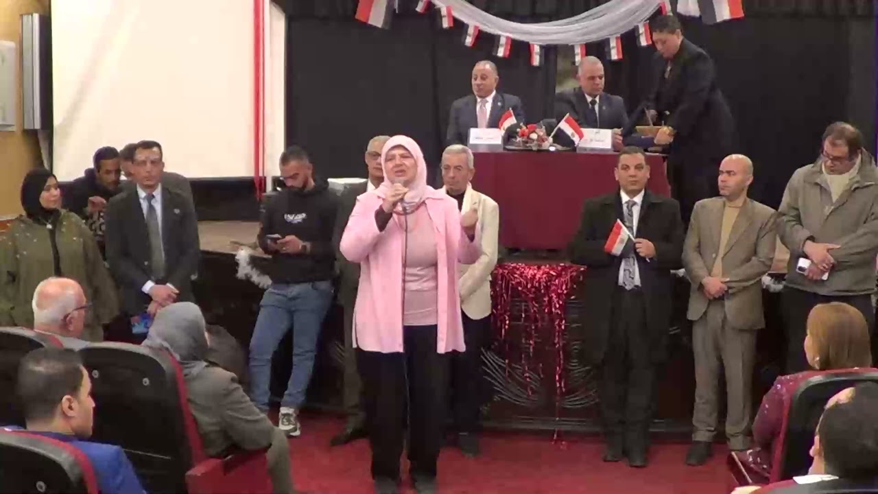 إحتفال عيد الشرطة ال ٧٤ فقرة الشعراء والشواعر الجزء التانى