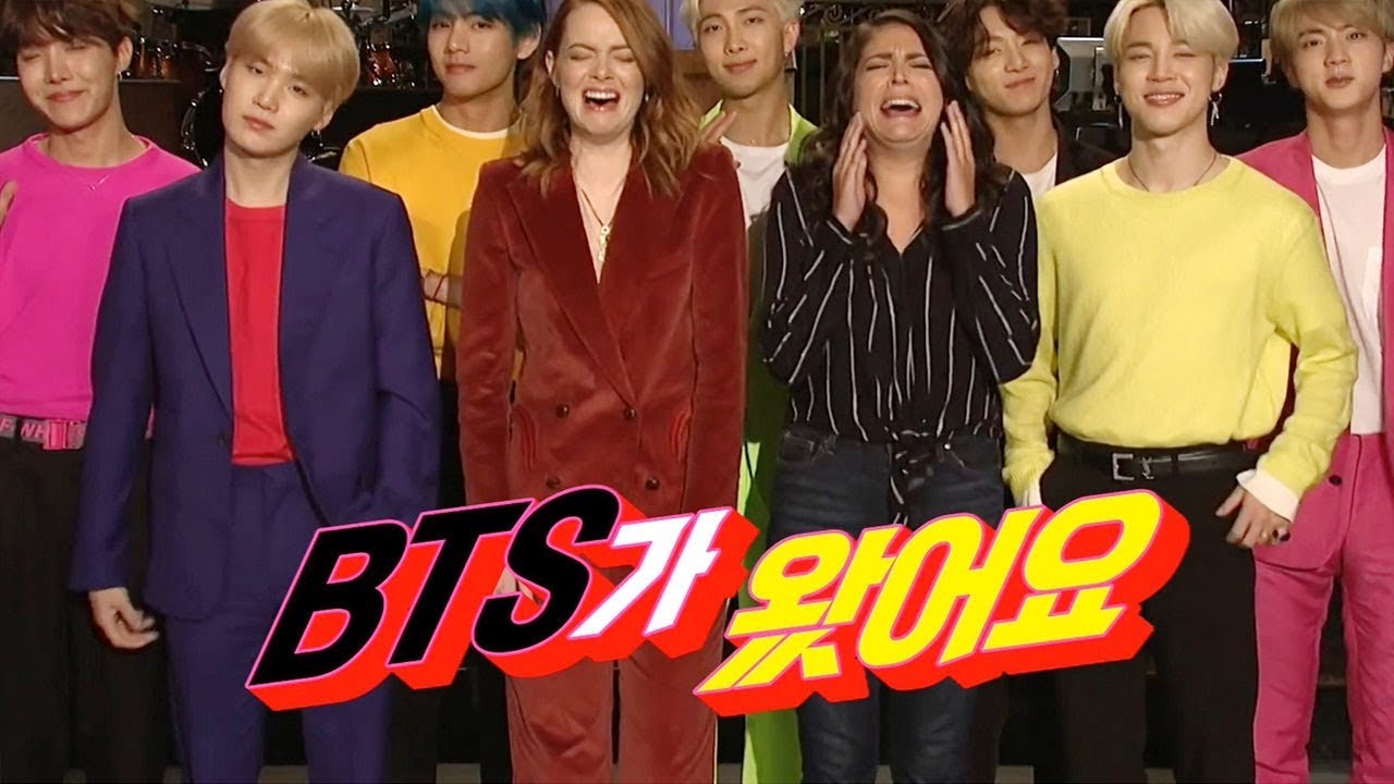 ‘BTS’가 뉴욕에 떴다! 미국 SNL로 화려한 컴백 성공! @본격연예 한밤 105회 20190416