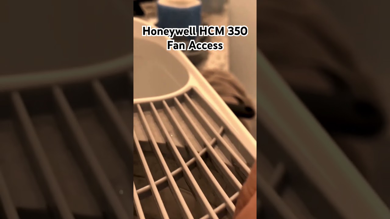 Honeywell Humidifier - HCM 350 - Fan Access for Cleaning