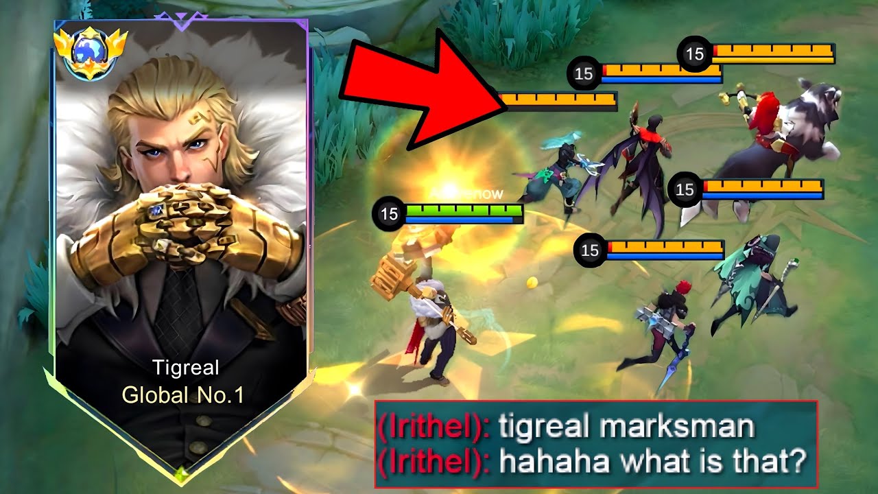 1 HIT DELETE BUILD TIGREAL!! (100% BROKEN) - Mobile Legends