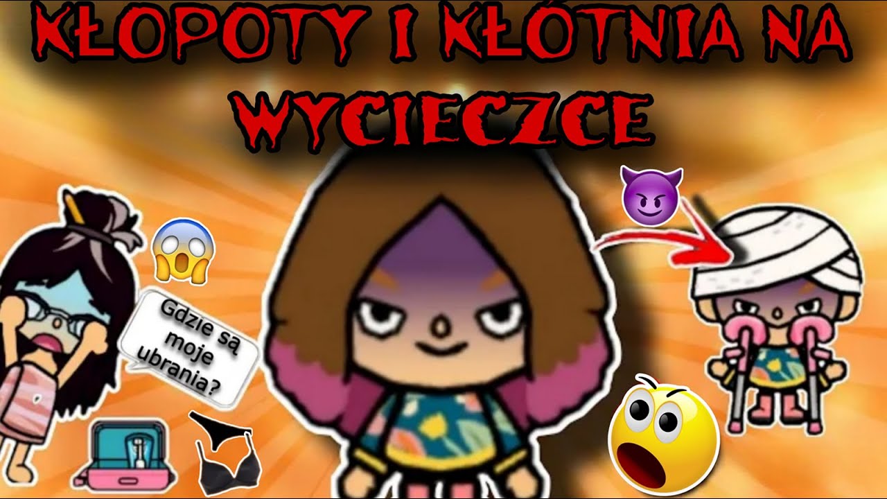 😈 ZŁA BASIA - KŁOPOTY I KŁÓTNIA NA WYCIECZCE 😈| MEGAPACK |TOCA BOCA HISTORYJKI PO POLSKU |
