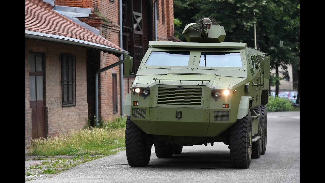 Predstavljeno novo oklopno borbeno vozilo M-20 MRAP 6x6
