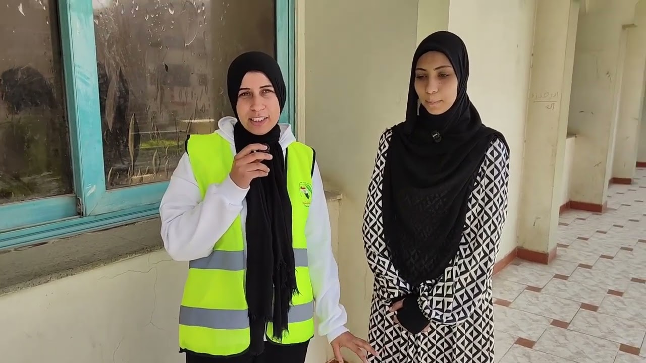 لقاء مع المتدربات في دورة سوهاج. تنظيم وحدة الأوزون وتنفيذ الجمعية المصرية للتكييف 