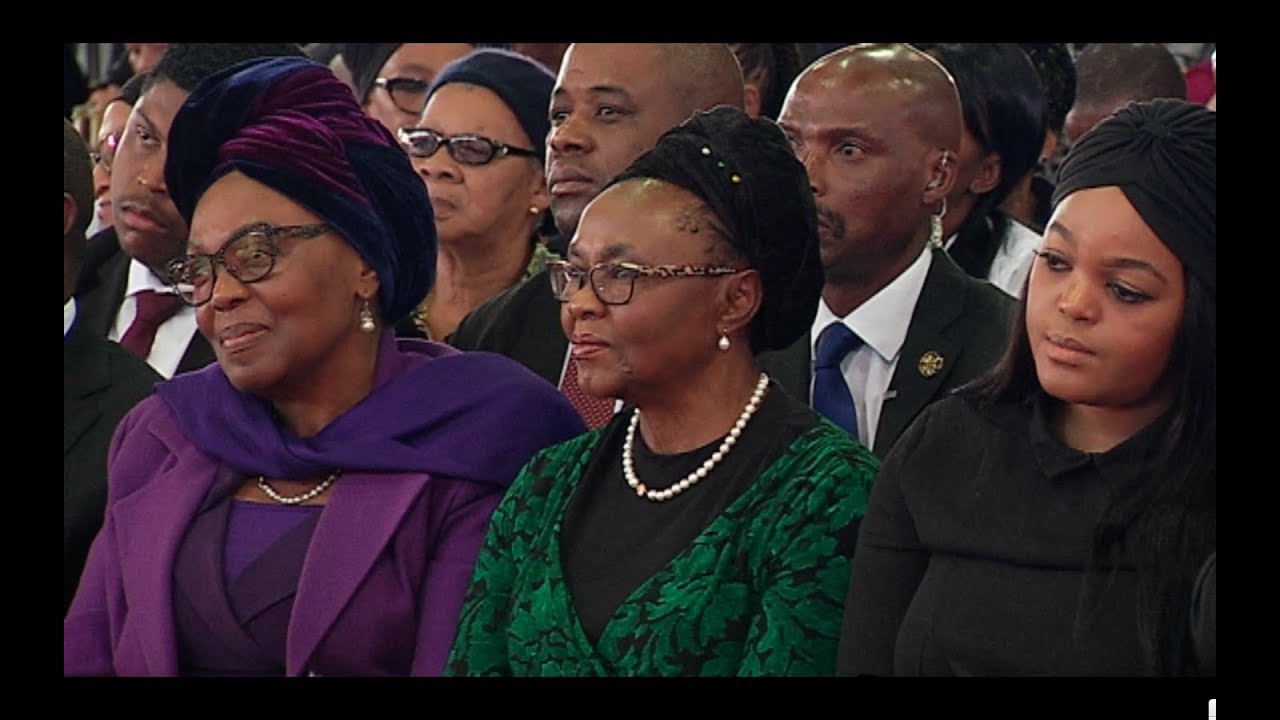 Deputy President David Mabuza addresses Memorial Service of  the late Dr Zola Skweyiya