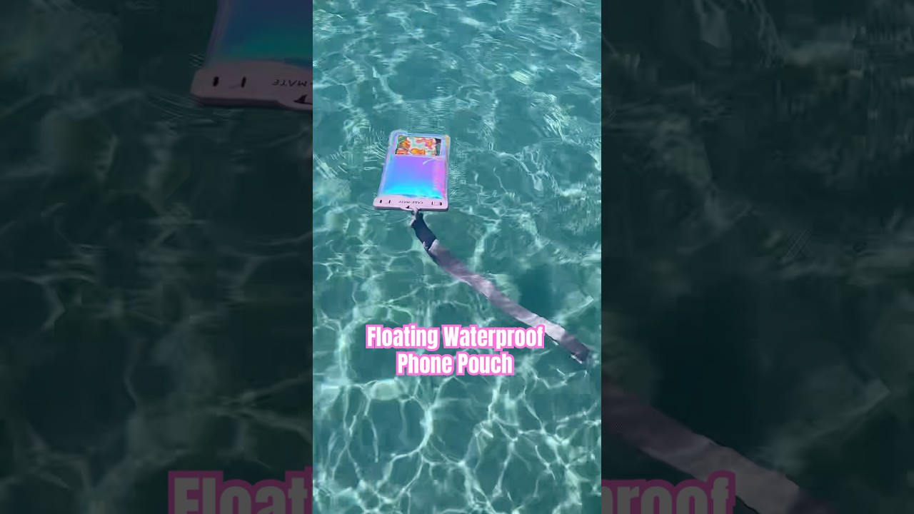 This waterproof phone pouch is a must have for the summer☀️ #casemate #waterproof #summermusthaves