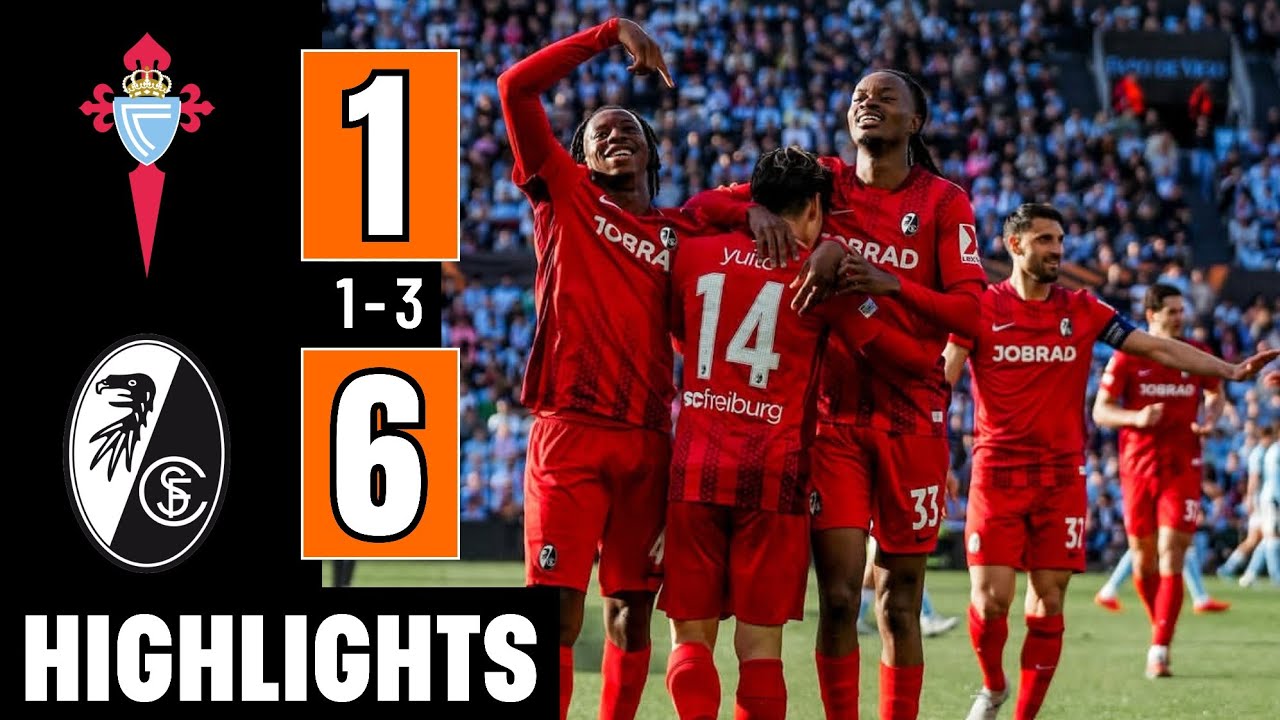 Celta Vigo vs Freiburg 1-3 (Agg. 1-6) | Extended Highlights | UEFA Europa League 2025/26