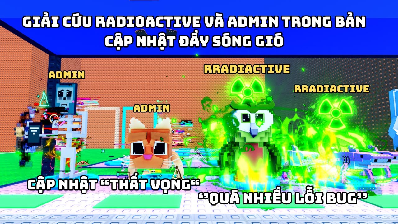 GIẢI CỨU RADIOACTIVE VÀ ADMIN VÀ BẢN CẬP NHẬT ĐẦY SỰ THẤT VỌNG TRONG ESCAPE TSUNAMI FOR BRAINROTS