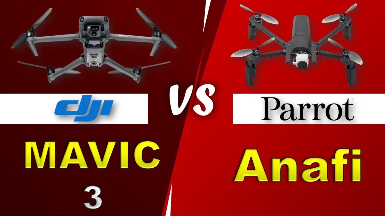PARROT ANAFI VS DJI MAVIC 3 Full Comparison !
