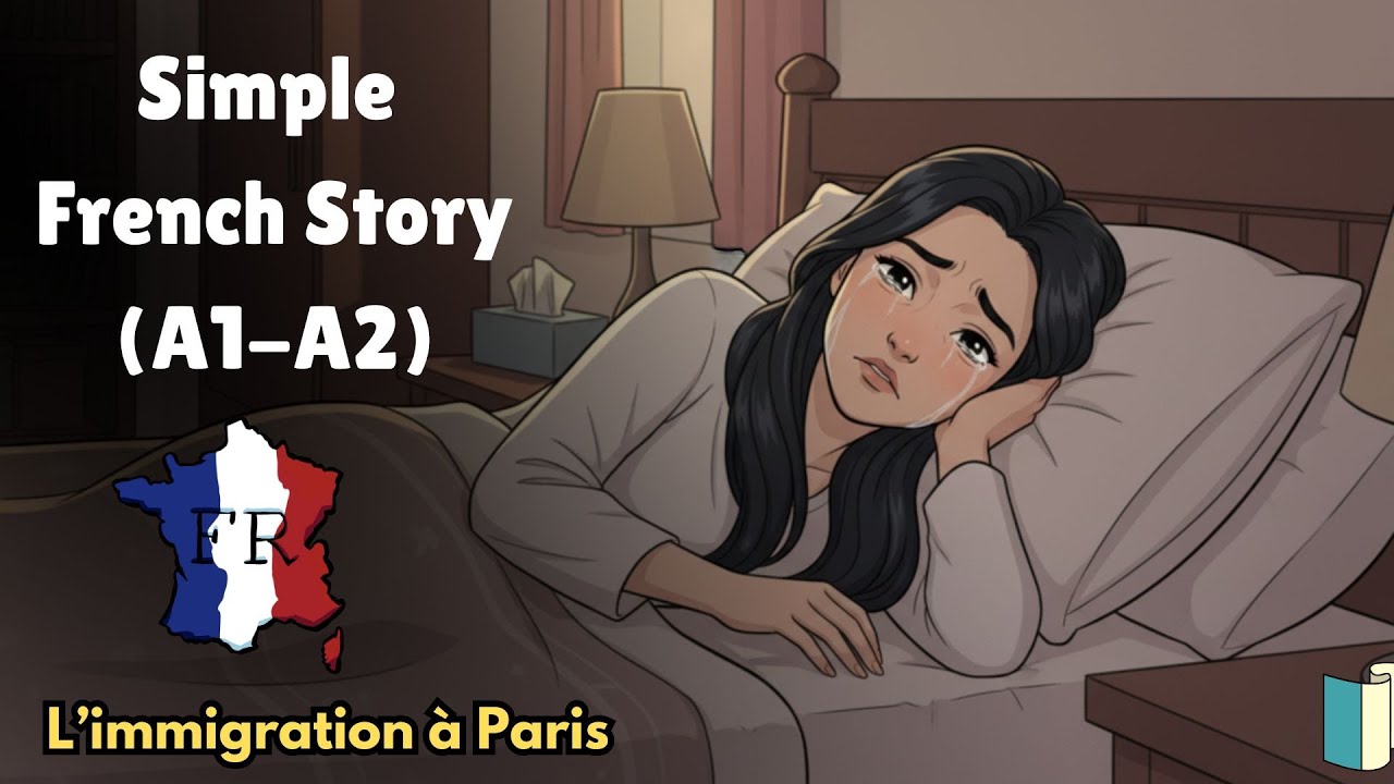 Learn French With a Paris Family Story! French STORY Level A1-A2