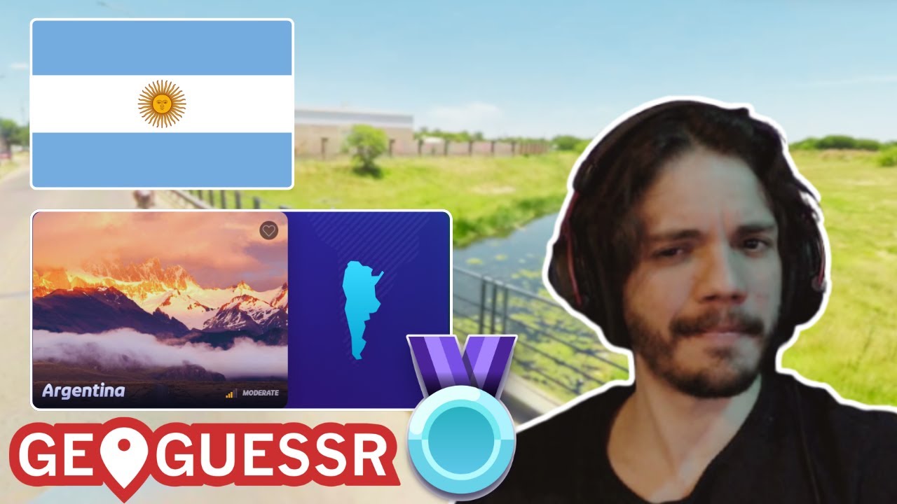 Platinando a terra dos nossos hermanos no GeoGuessr - Argentina