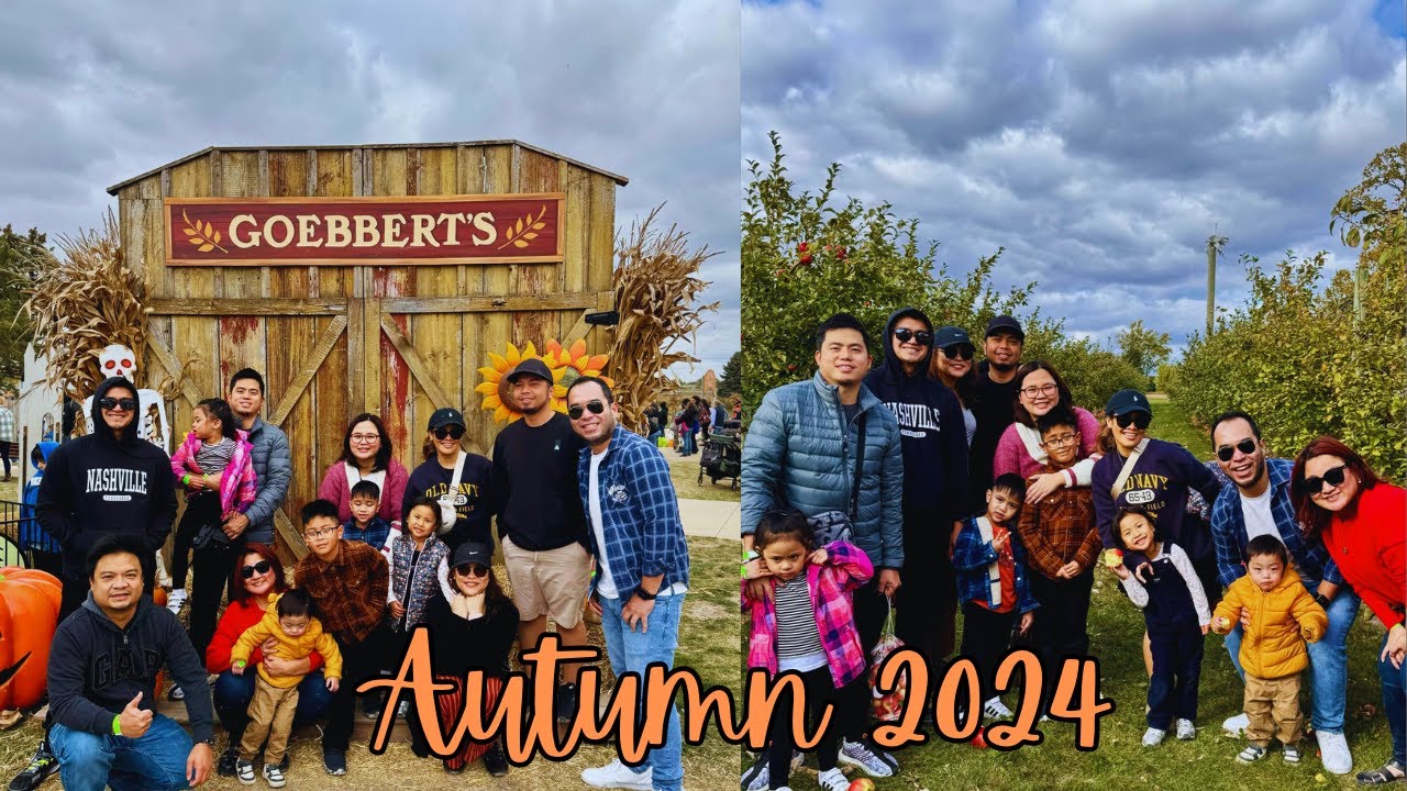 Our first Apple Picking/Pumpkin Patch experience at Goebbert's Farm