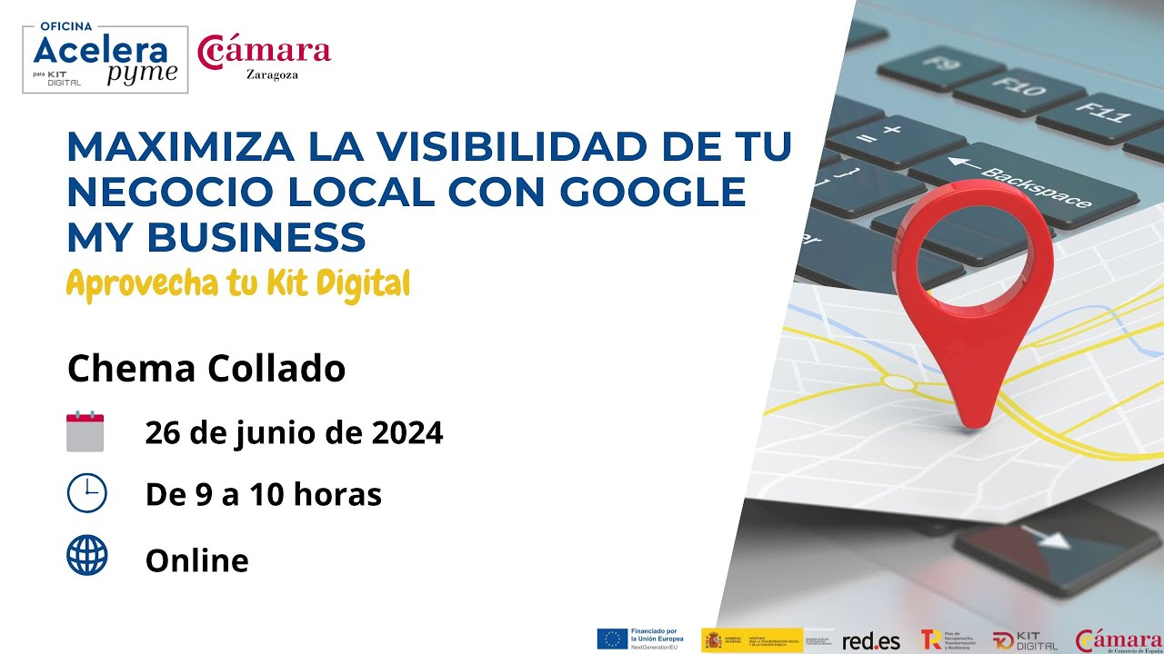 Webinar: Maximiza la visibilidad de tu negocio local con Google My Business