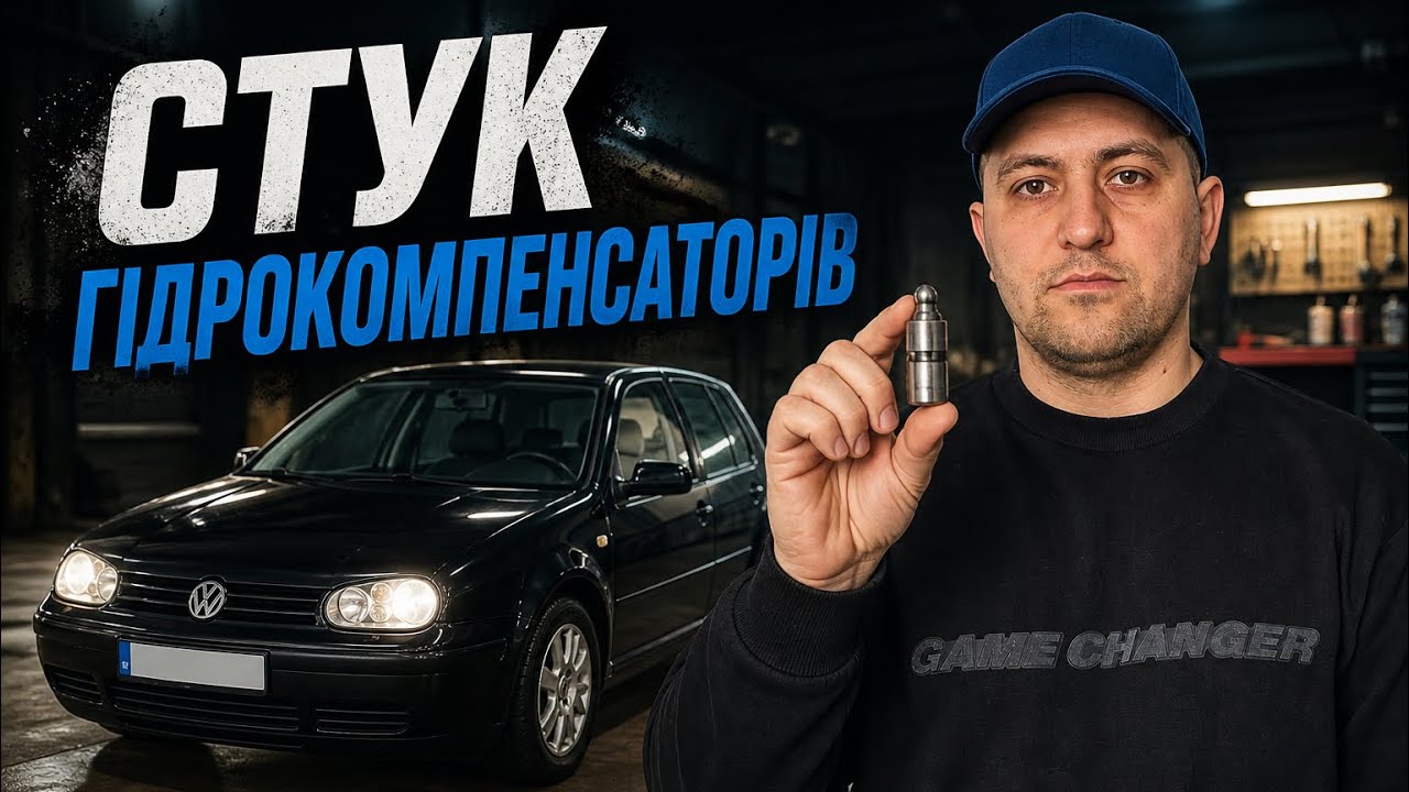 Заміна ременів ГРМ та гідрокомпенсаторів Volkswagen Golf IV 1.4