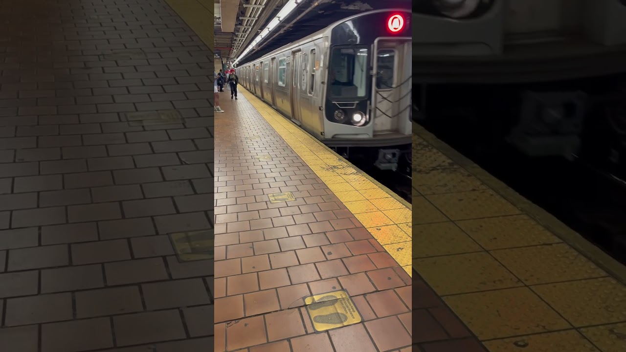 Lefferts bound R179 A train arriving at 125th street
