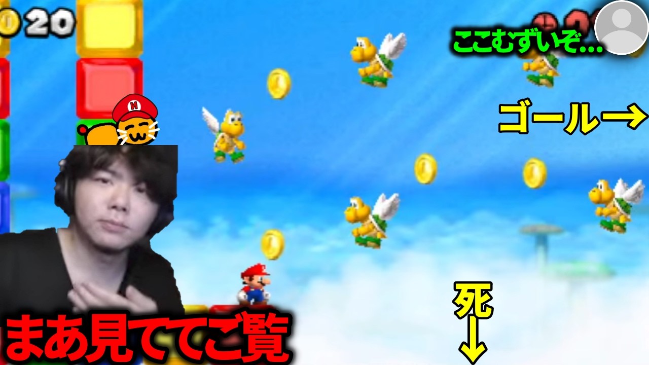 全視聴者が諦めたコースをまさかの神プであっさりクリアしてしまうネネチニャン