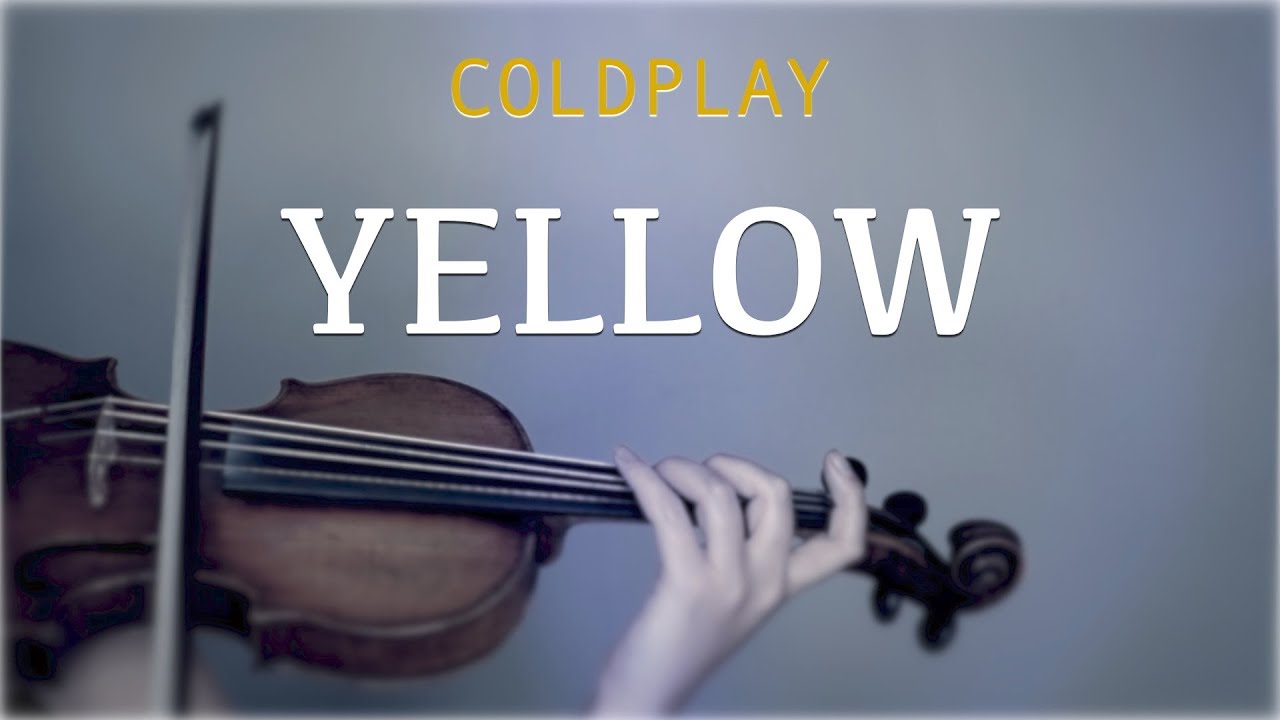 Coldplay - Yellow for violin and guitar (COVER)