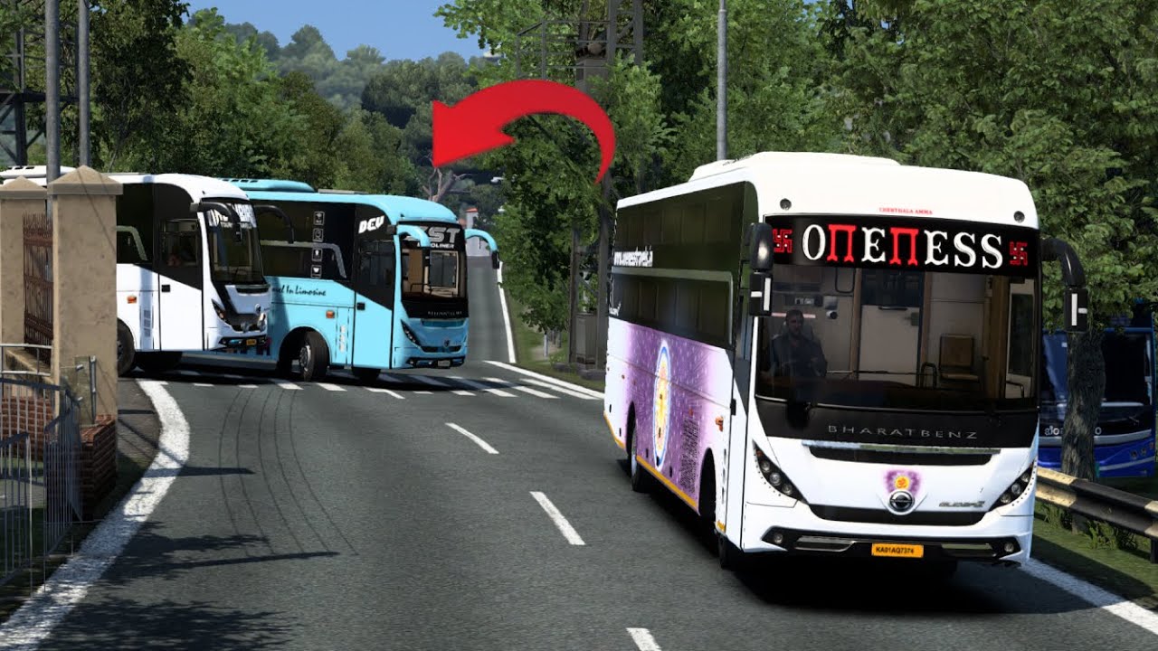 “INSANE Bus Traffic on Narrow Mountain Roads! 😱 | Unexpected Turns & Close Calls”