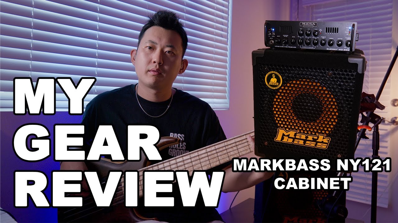 Markbass NY 121 Bass Cabinet Review I My Gear Review I Peter K. Lee
