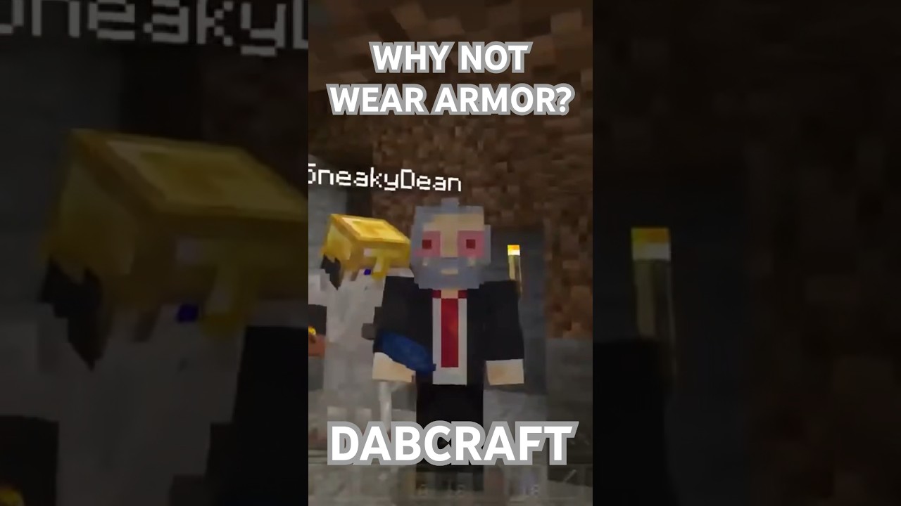 Why No Armor in Minecraft Hardcore (Dabcraft)