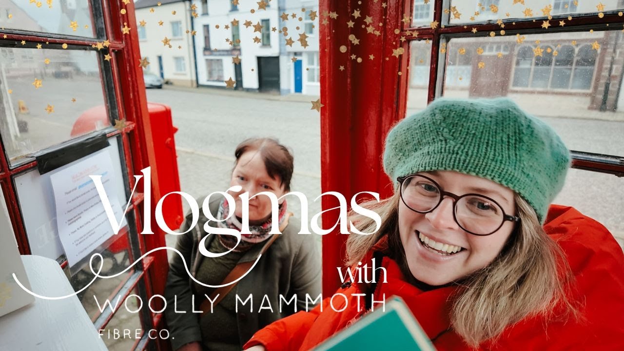 🎄⭐Vlogmas  🕯️🛷☃️🍪 | Episode Eleven- Emma & Kate go to a phonebox 😂 | Woolly Mammoth Fibre Company