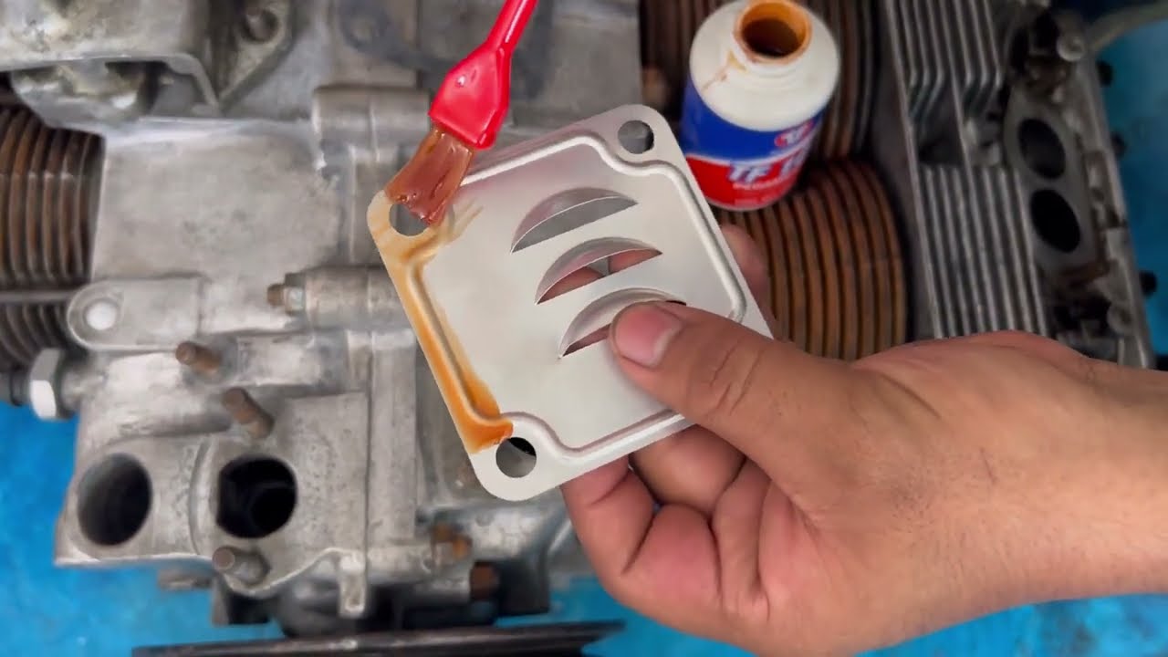Armado desde cero el  medio motor de vocho