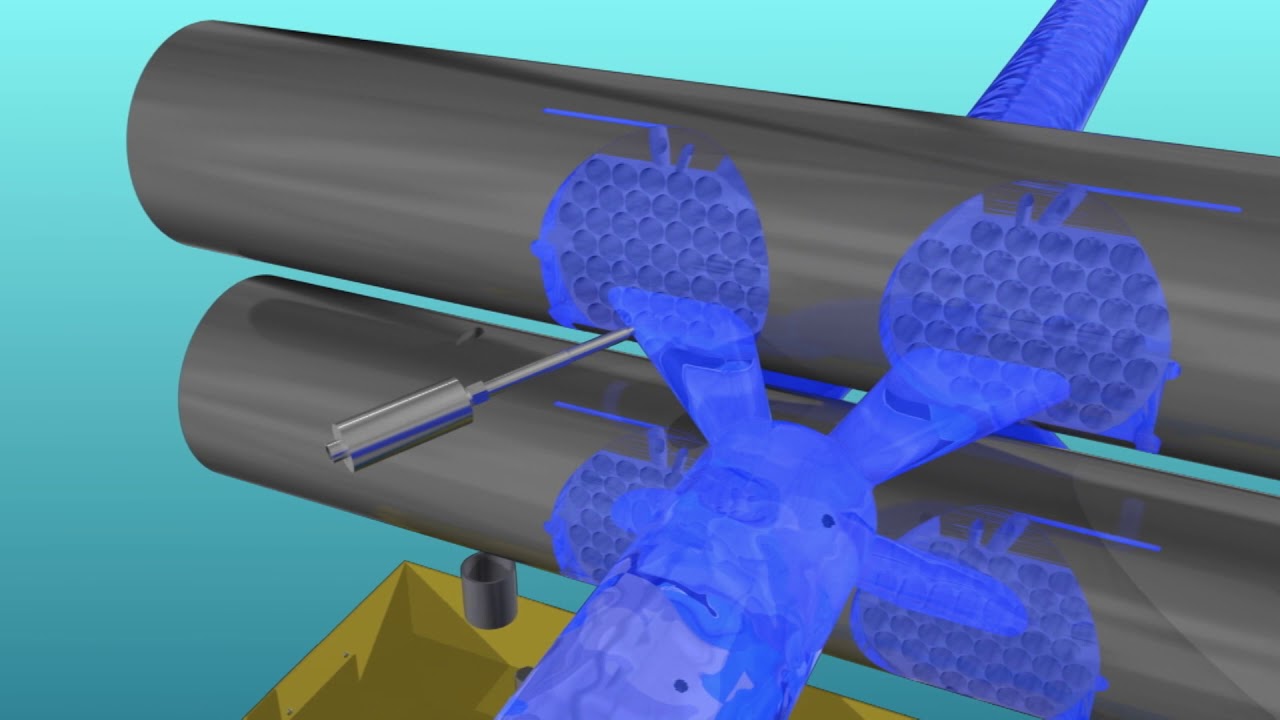 Continuous Backflush Screen Changer