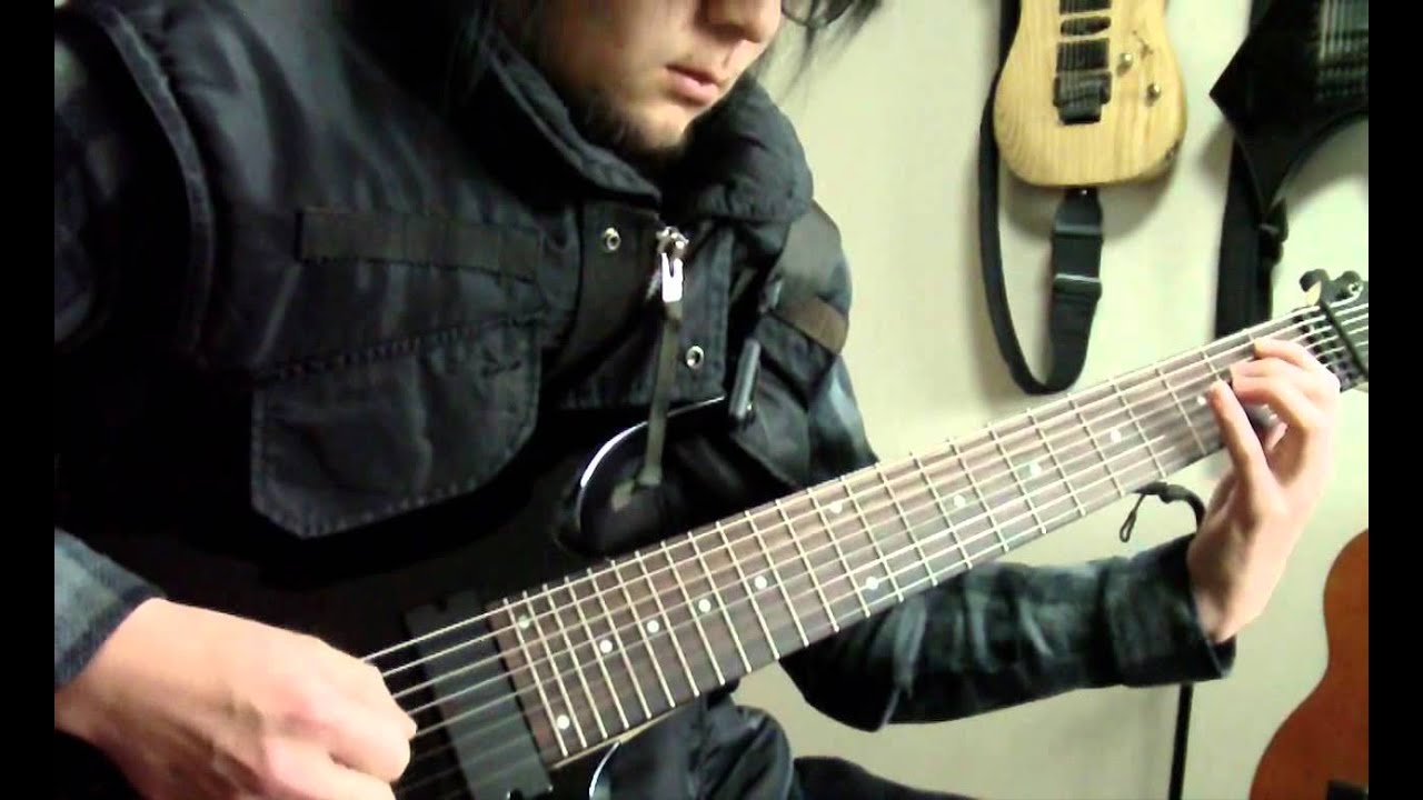 Meshuggah - Bleed (guitar cover)