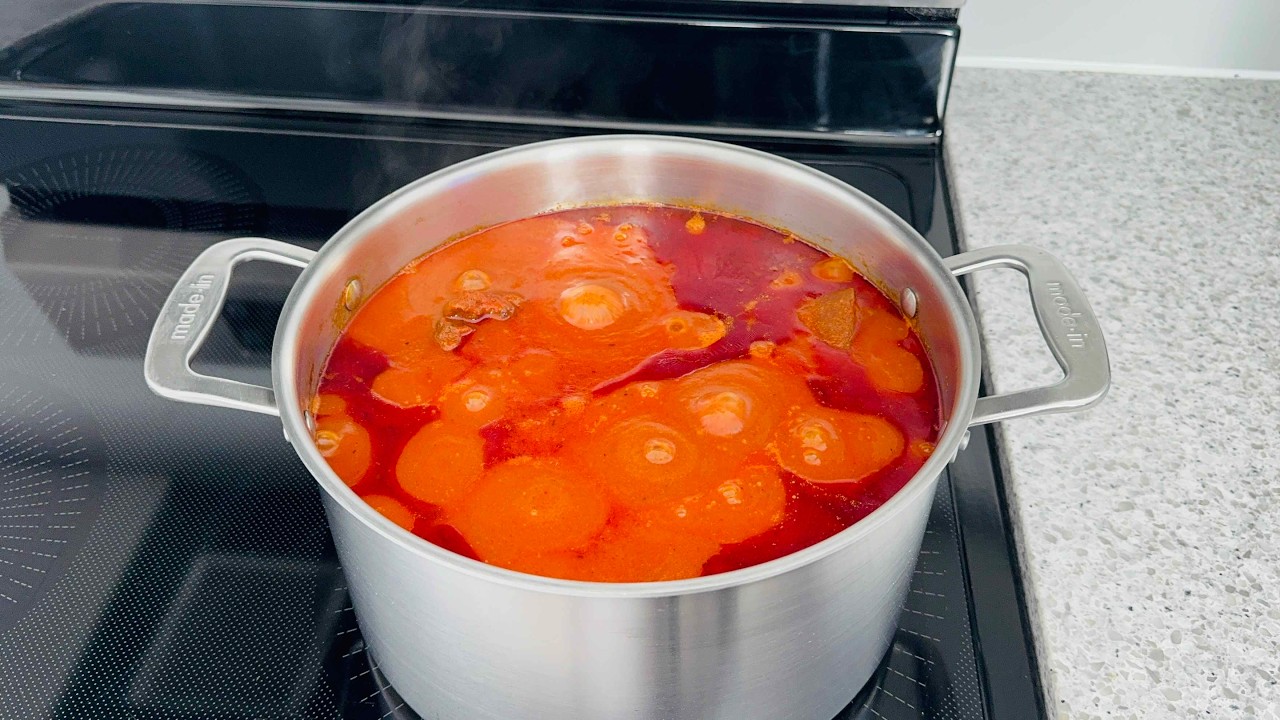 Goatmeat stew 😋 | Enjoy this aromatic Goatmeat Stew served with Carrots White Rice 👌