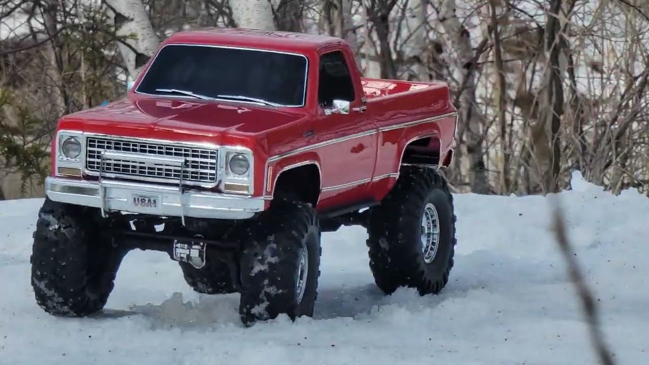 Trx-4 Chevrolet Cheyenne K10 High Trail #traxxas #trx4 #chevrolet #Cheyenne #hightrail