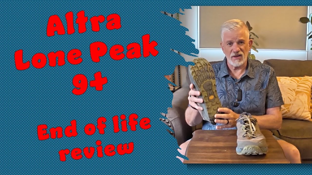 Обзор Altra Lone Peak 9+, посвященный завершению жизненного цикла игры.