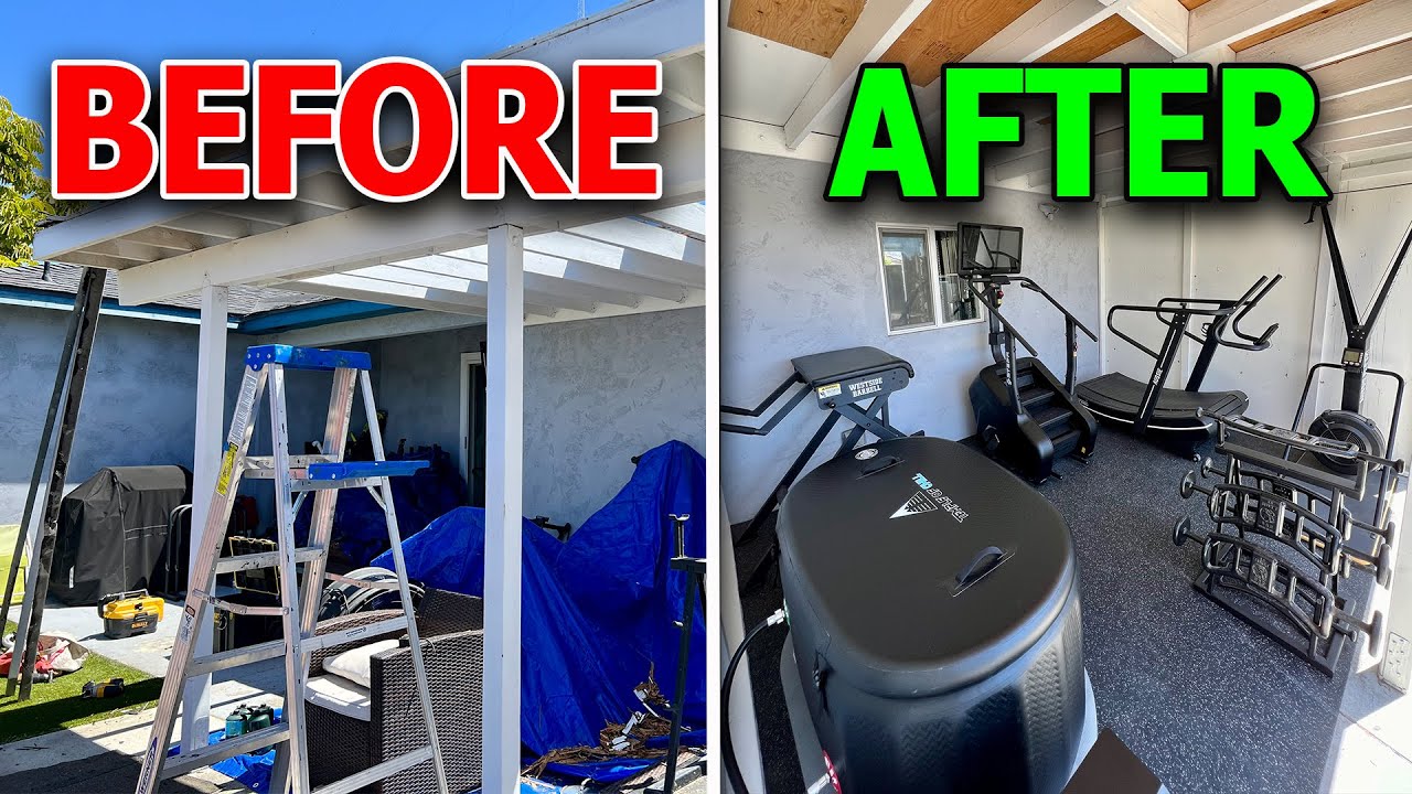 Building a NEW Backyard Gym! | Step-By-Step Construction + Reveal | Illuminati Iron