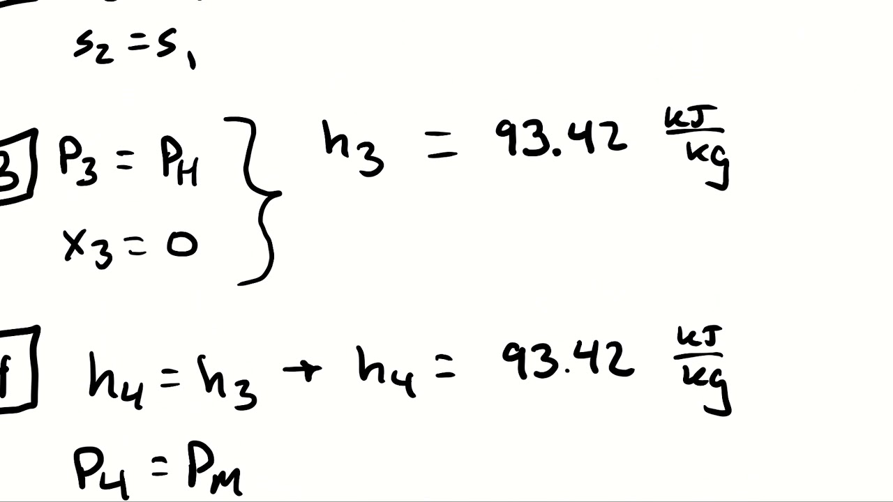 Example Problem - Vapor Compression Refrigeration with Multiple Loads