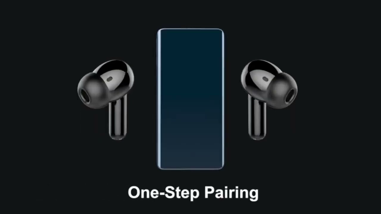 Wireless Earphone 40dB Noise Cancelling Bluetooth 5.3 Headphone 6 Mic