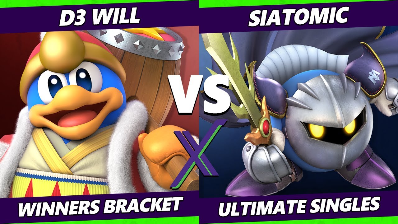 S@X 442 - D3_Will (Dedede) Vs. Siatomic (Meta Knight) Smash Ultimate - SSBU