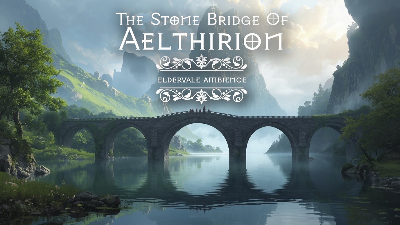The Stone Bridge of Aelthirion | Epic Celtic Elven Music of Ancient Valleys