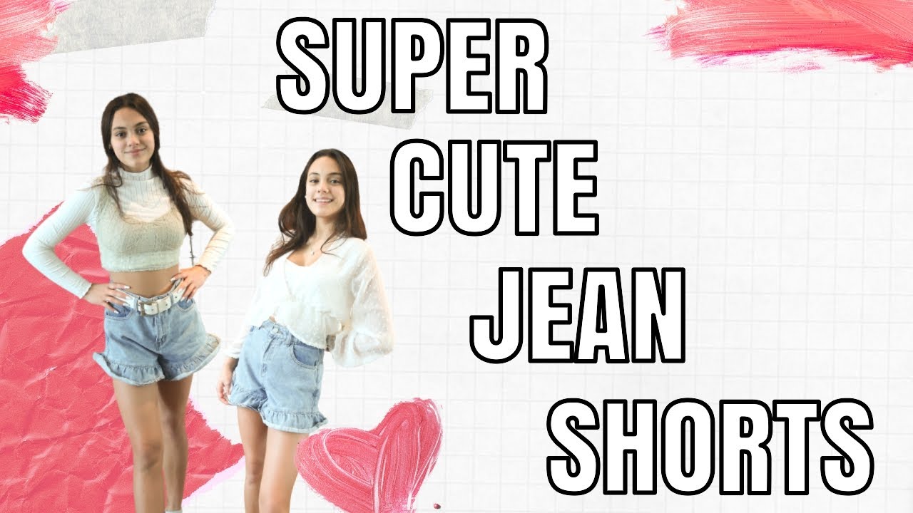 Cute Teen Jean Shorts Styling | Really Cute Outfits!