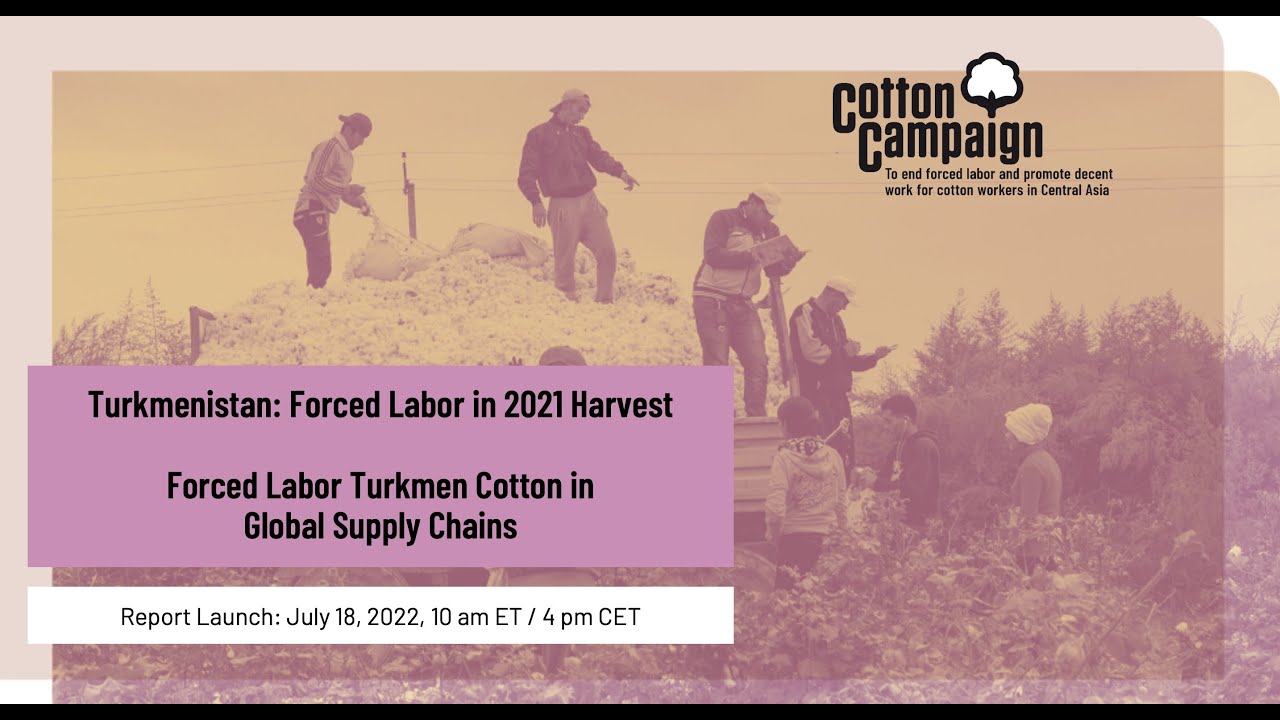 State-imposed Forced Labor in Turkmen Cotton & the Risk of Turkmen Cotton in Global Supply Chains