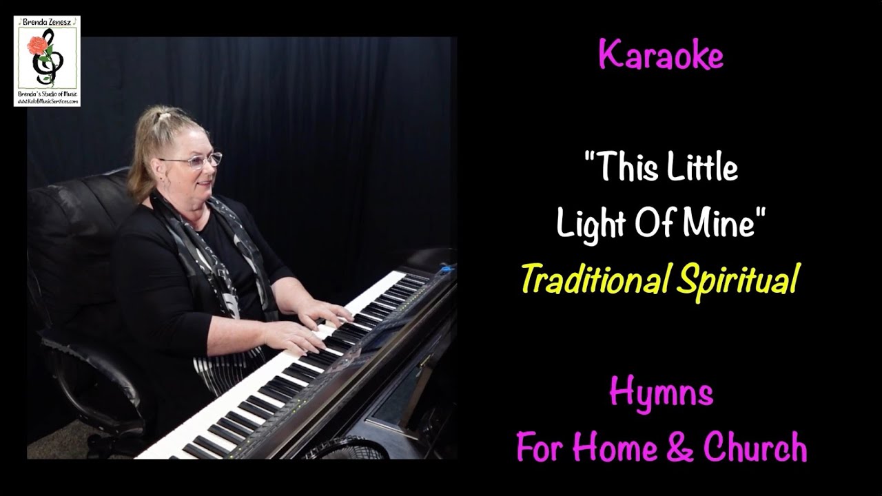 This Little Light Of Mine - Hymns for Home & Church p.1028 - Piano Karaoke w/ Brenda