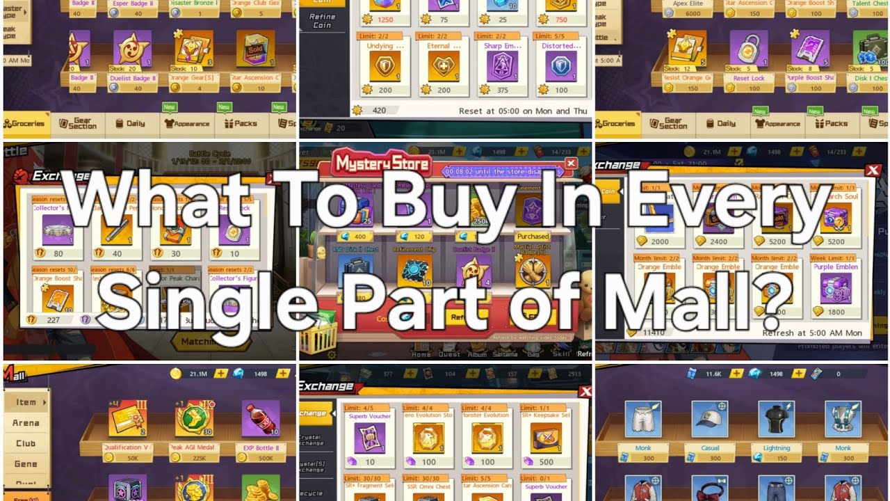 [Guide] What To Buy In Every Single Mall?! So Far Longest Video!!