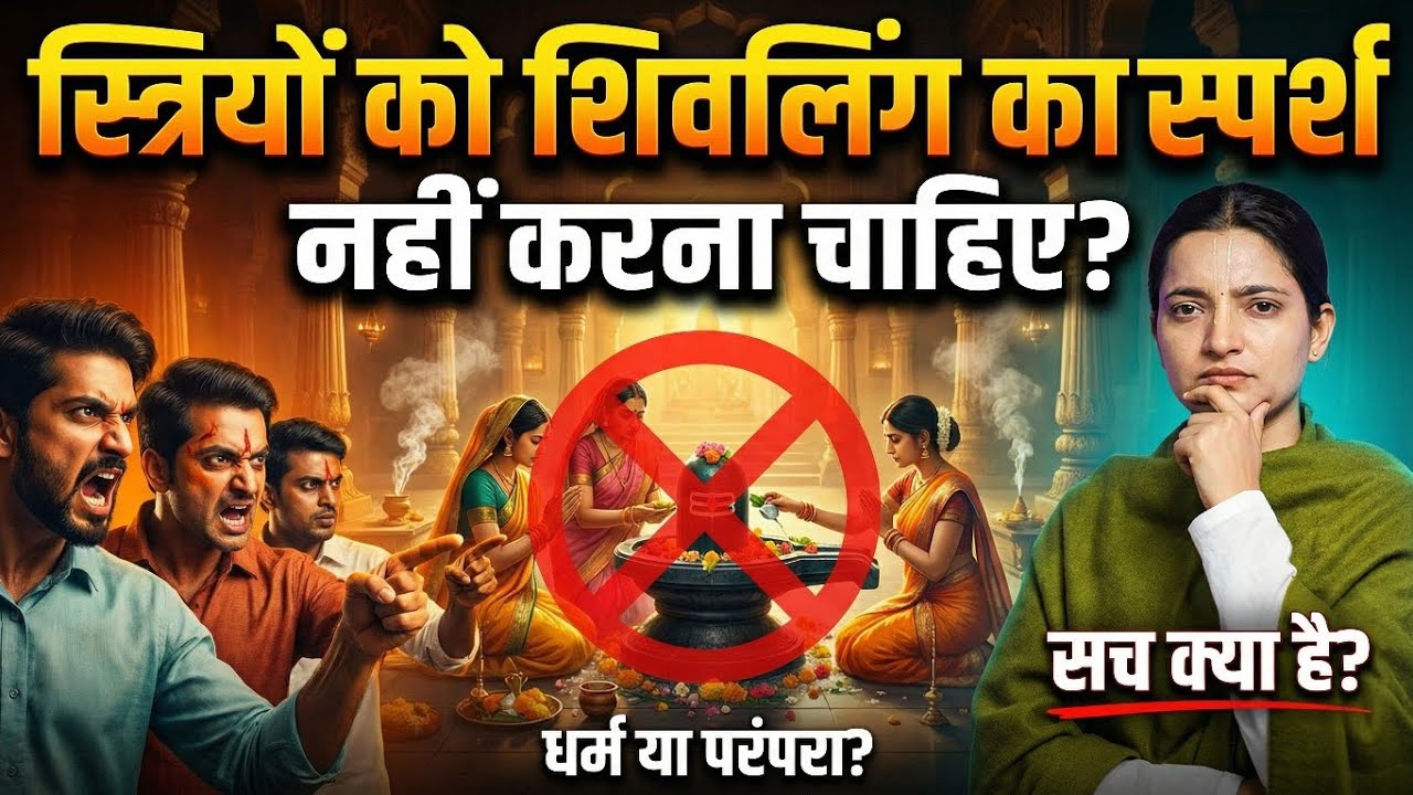 Women should never worship Lord Shiva by Devi Krishnapriya ji |#shivling #shiv #devikrishnapriyaji 
