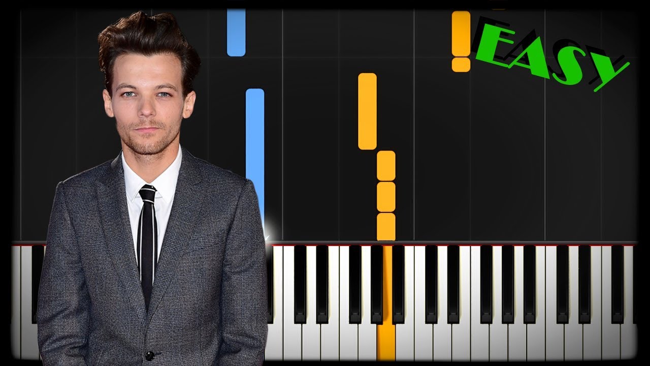 Louis Tomlinson - Miss You Piano Tutorial EASY Cover