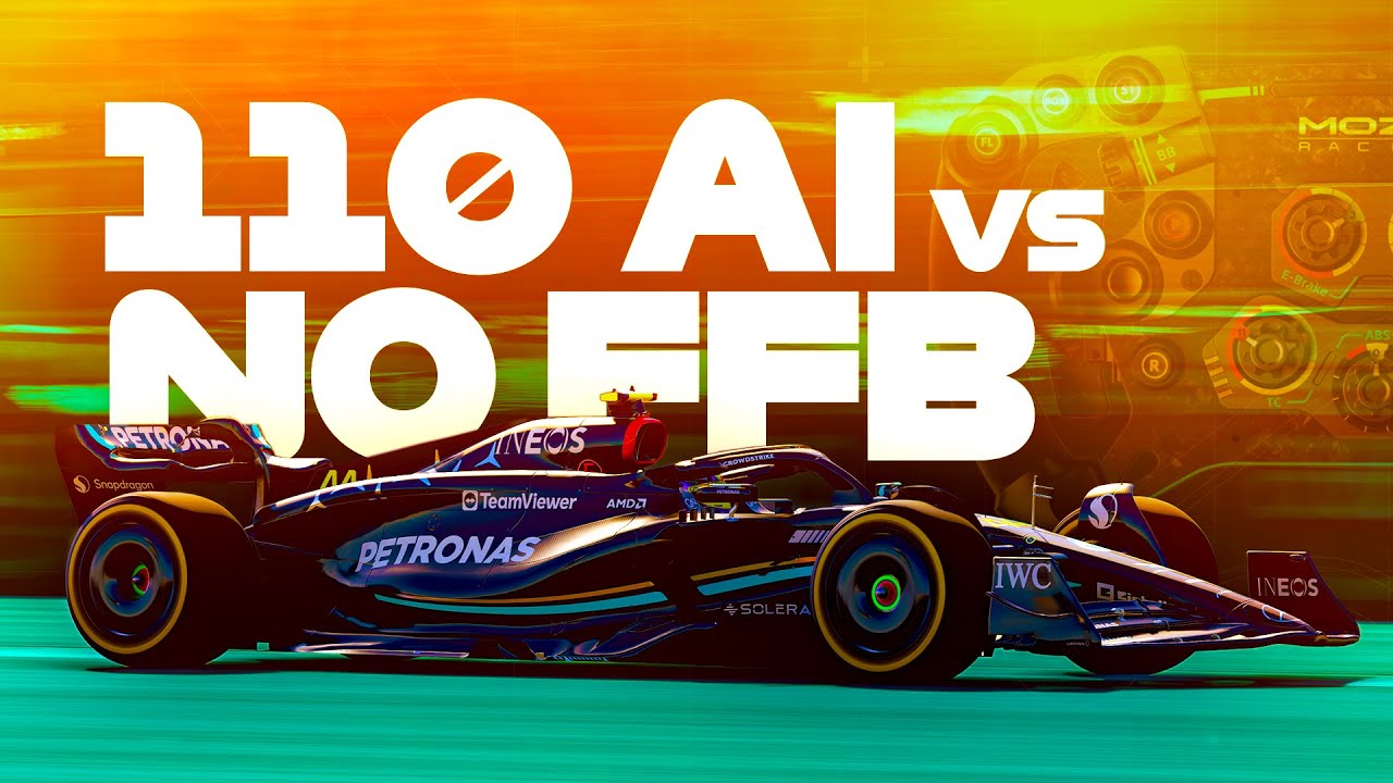 I Tried to Beat 110 AI on F1 23 WITHOUT Force Feedback