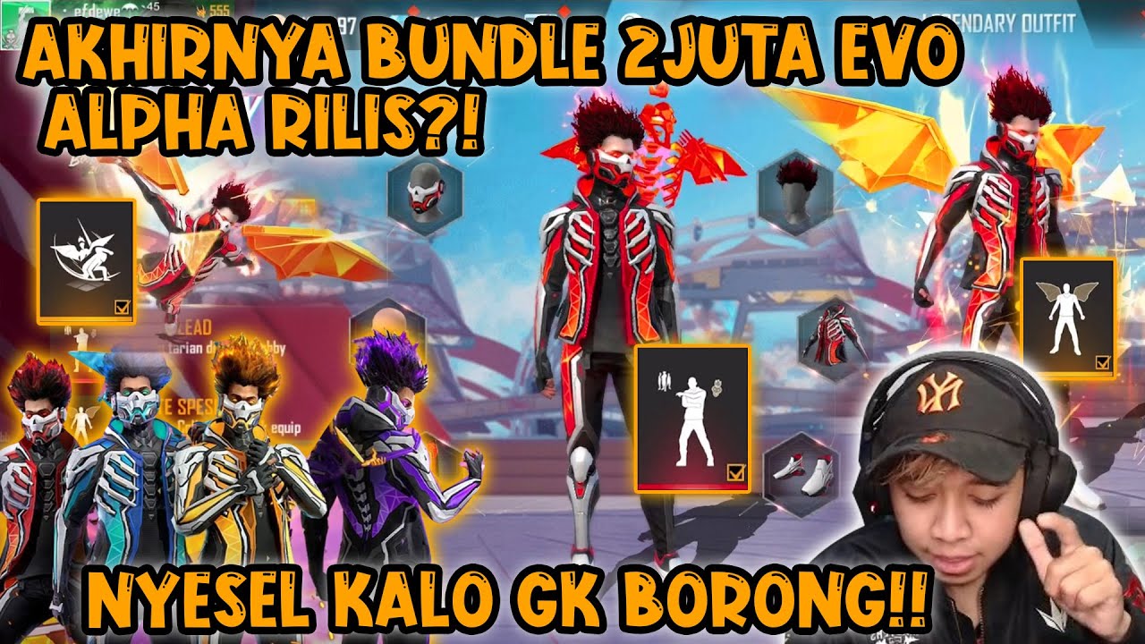 BORONG BUNDLE LEGENDARY EVO ALPHA SERASA 2JUTA?! GILAA BUNDLE SAMA EMOTNYA KEREN BANGET!!