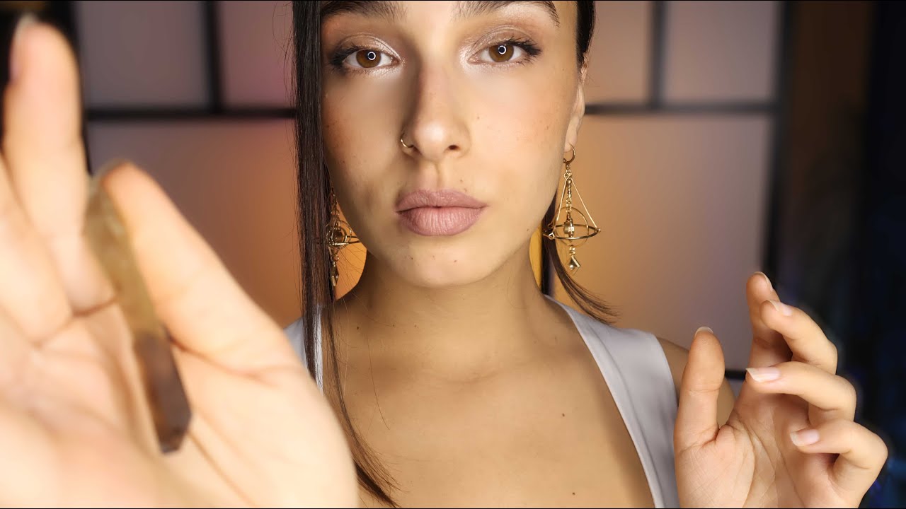 ASMR Face Massage with Energy Healing (REIKI, personal attention, facial muscles relief)