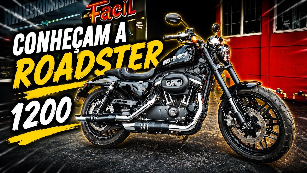 Sportster XL 1200 Roadster um sonho meu de garoto