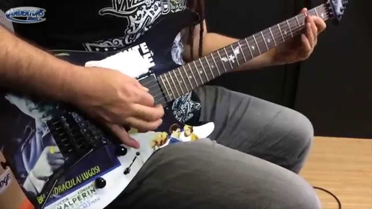 Metallica's Kirk Hammett tone - ESP LTD KH-WZ White Zombie