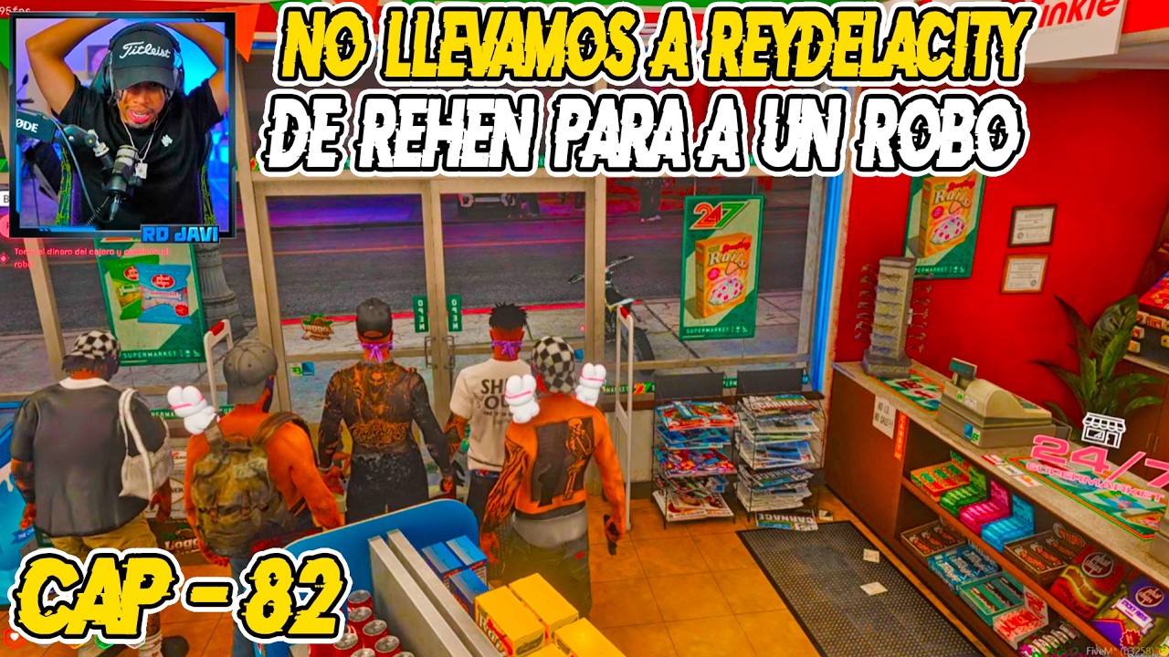 RDJavi:  No Llevamos a ReyDeLaCity de Rehen para a un Robo