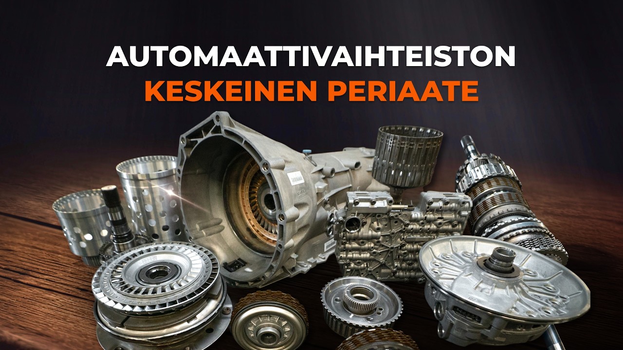 Miten automaattivaihteisto toimii: ZF 8HP -vaihteisto