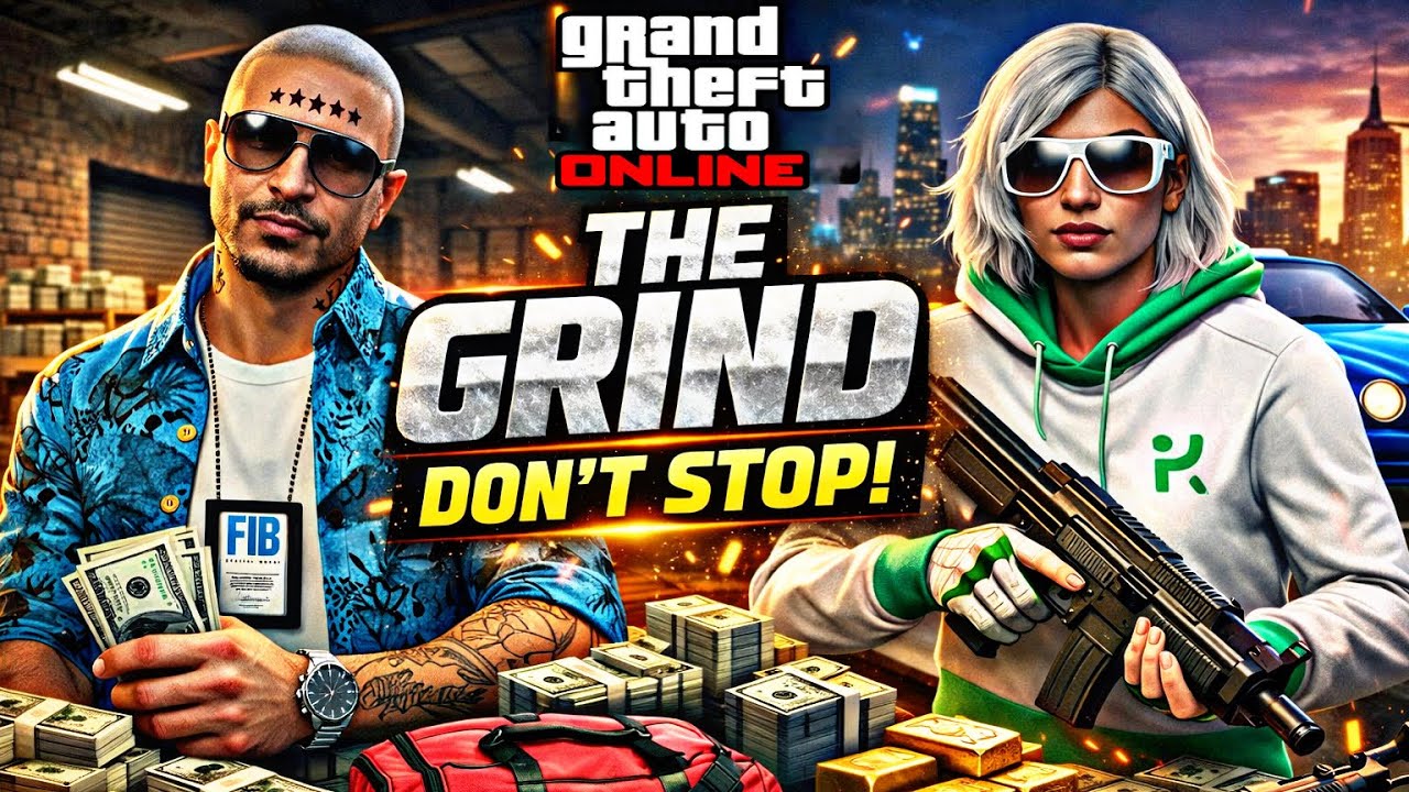 GTA Online - The Grind Don't Stop 🤑👍🏻